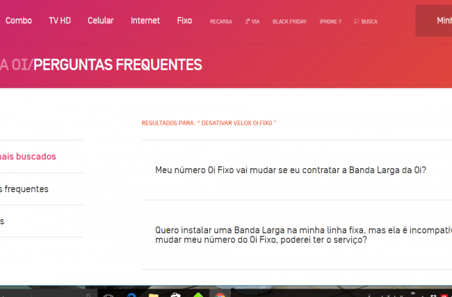 Como Cancelar meu OI