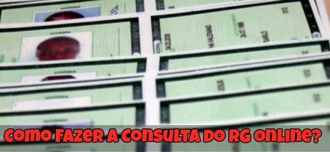 Como Fazer a Consulta do RG Online?