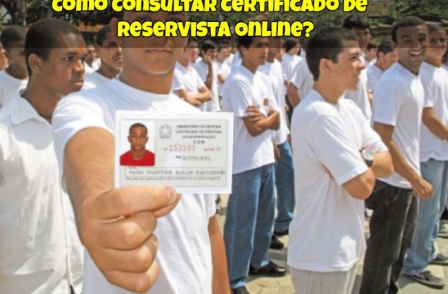 Como Consultar Certificado de Reservista Online?