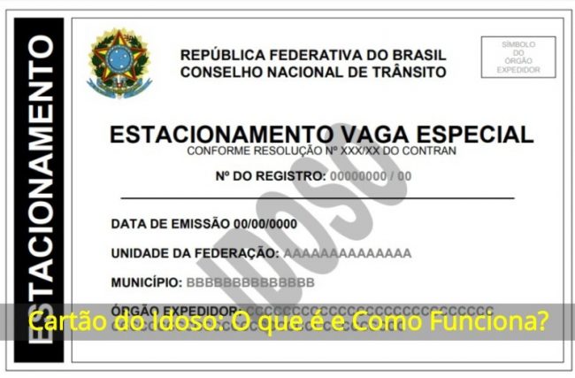 Cartão do Idoso: O que é e Como Funciona?